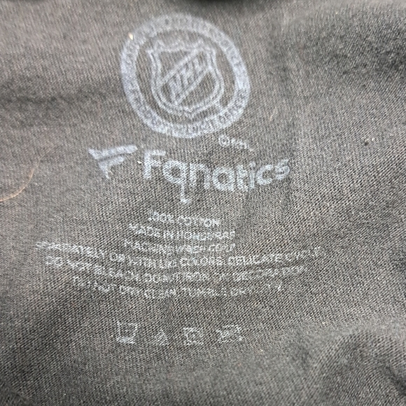 Ladies Fanatics Black Vegas Golden Knights Primary Logo Team Long Sleeve top L - Picture 4 of 4